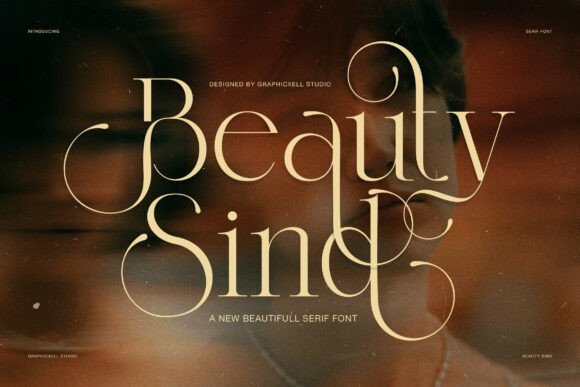 Beauty Sind: A Serif Font with Fashion-Forward Elegance