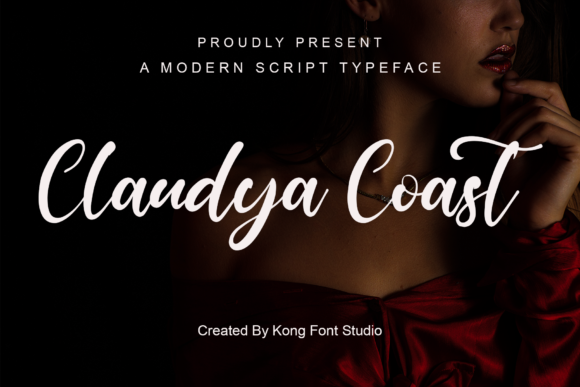 Claudya Coast: A Handwritten Script for Modern Brands
