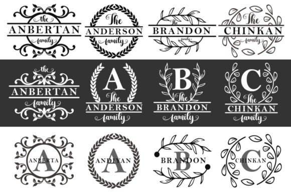 Family Monogram: Crafting Timeless Elegance in Your Designs