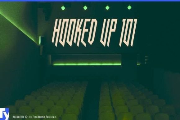 Hooked Up: The Sharp-Edged Font for Modern Design