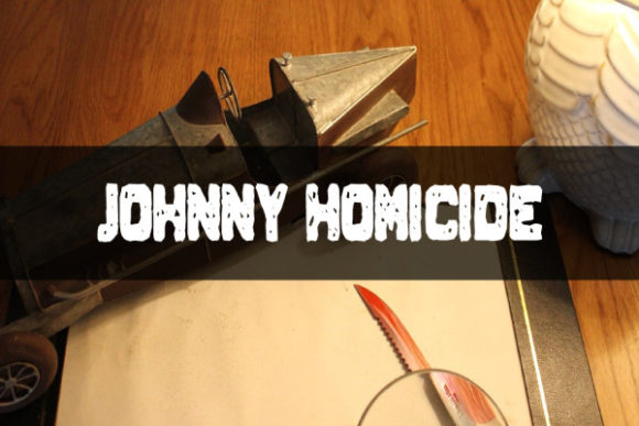 Johnny Homicide: The Shredded Serif for Bold Branding