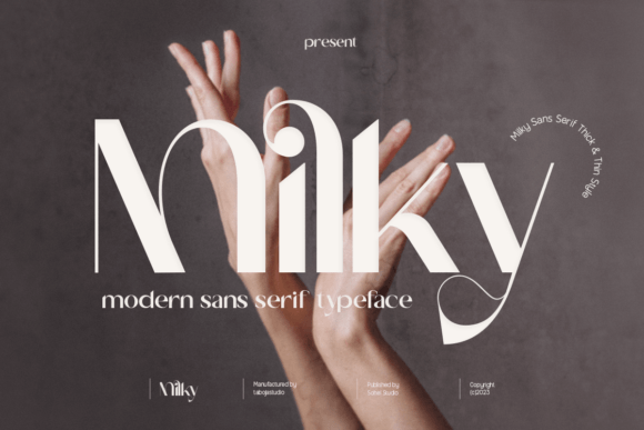 Milky Sans Serif: A Modern Font for Bold Branding