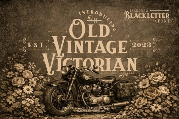 Old Vintage Victorian: A Typeface for Timeless Elegance