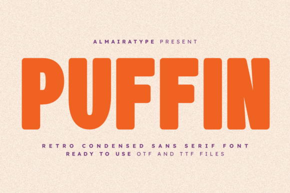 Puffin: A Retro Bold Sans Serif for Modern Impact