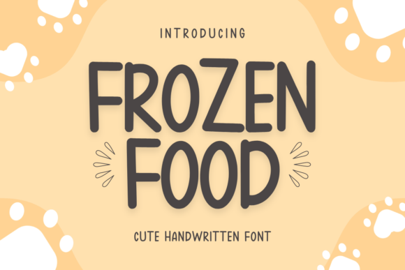Why Frozen Food is Your Next Favorite Creative Font